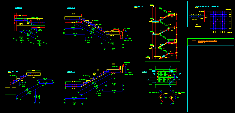 Escaleras escaleras detalles