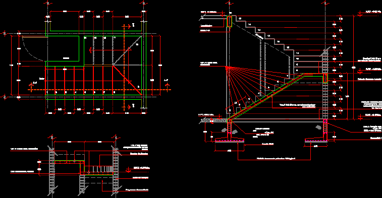 Detalle de escalera