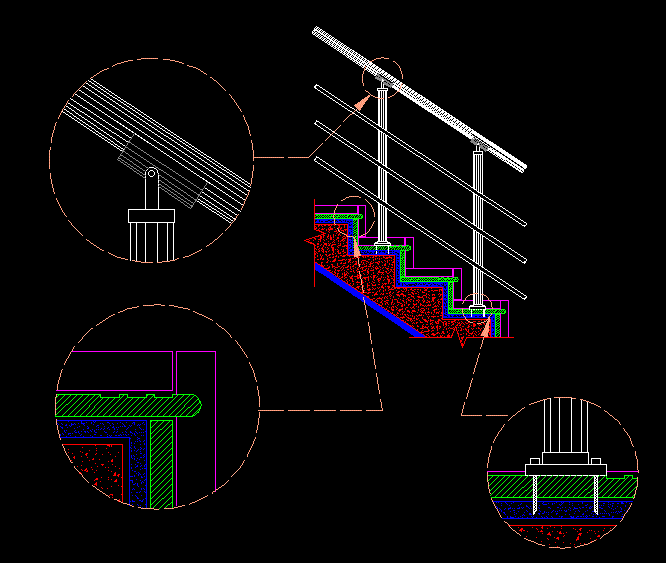 Escaleras detalle