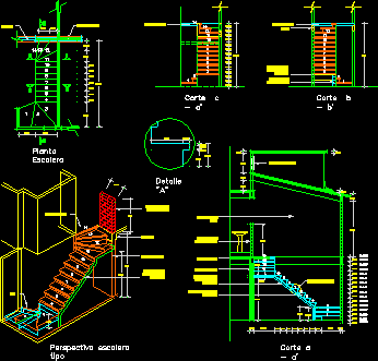 Detalle escalera