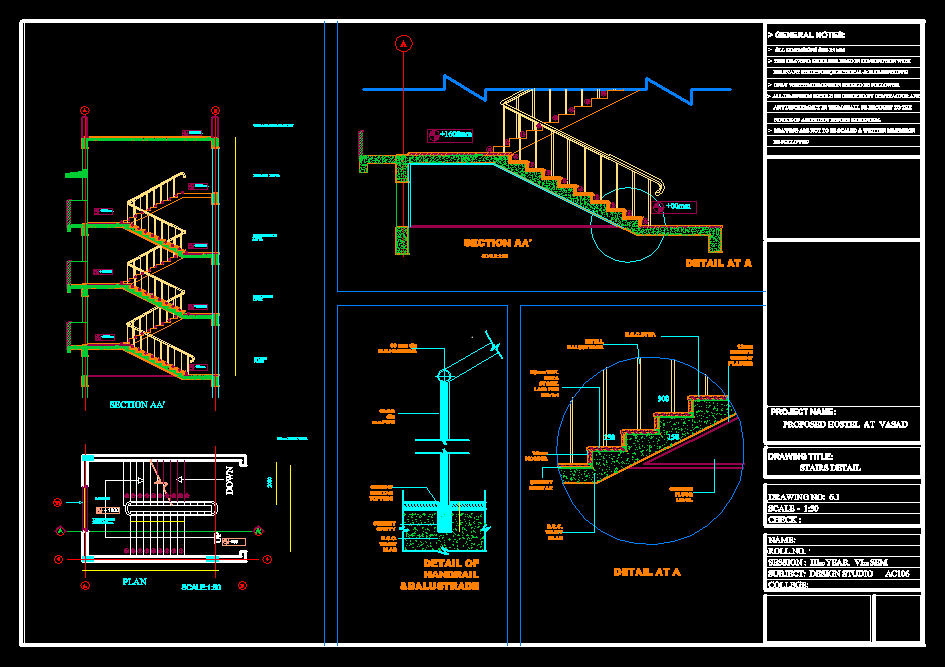 Detalle escalera