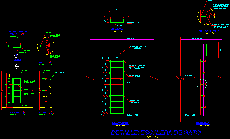 Escalera de gato