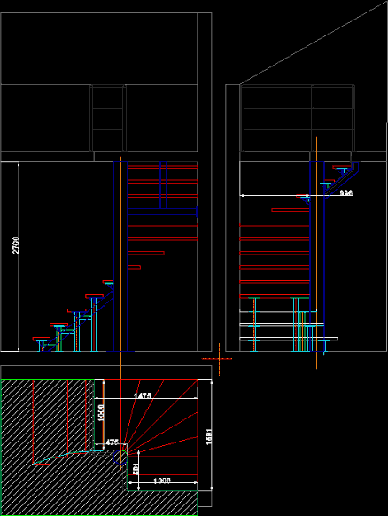 Escalera 2d