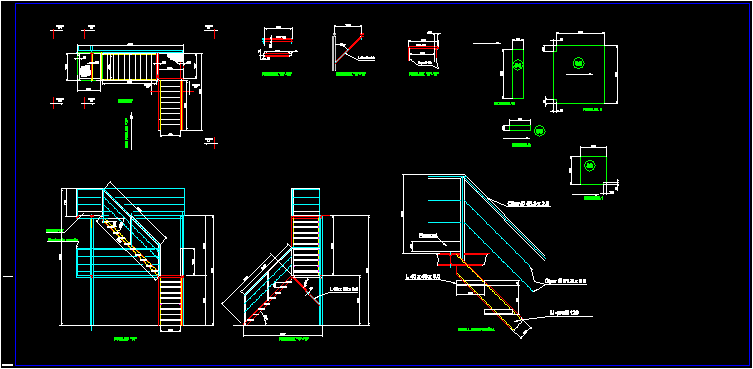 Escaleras para plataformas