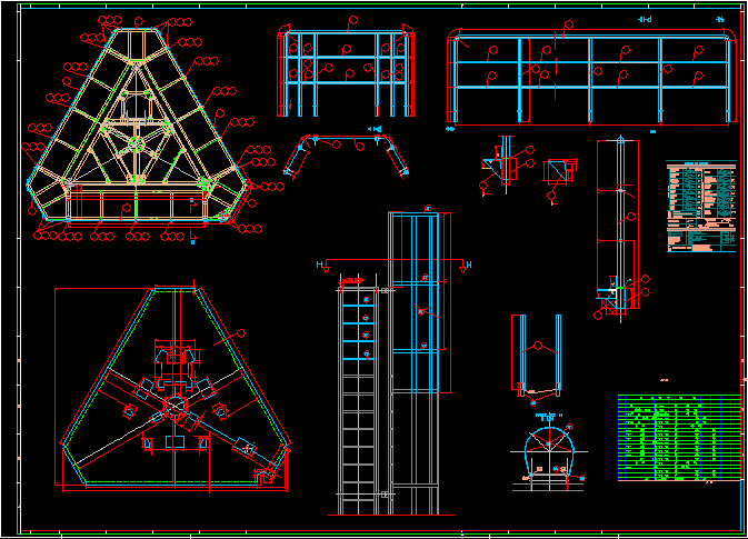 Escalera metálica