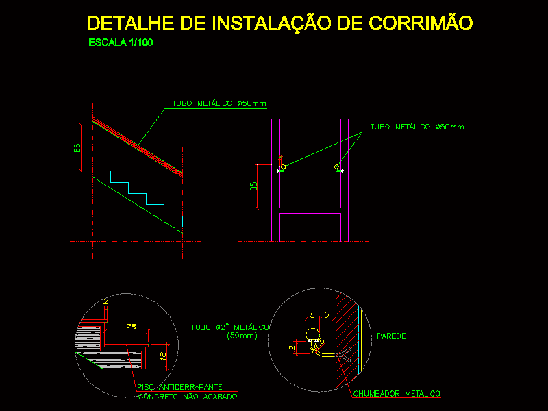 Detalle de escaleras