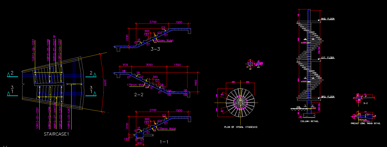 Escaleras de caracol