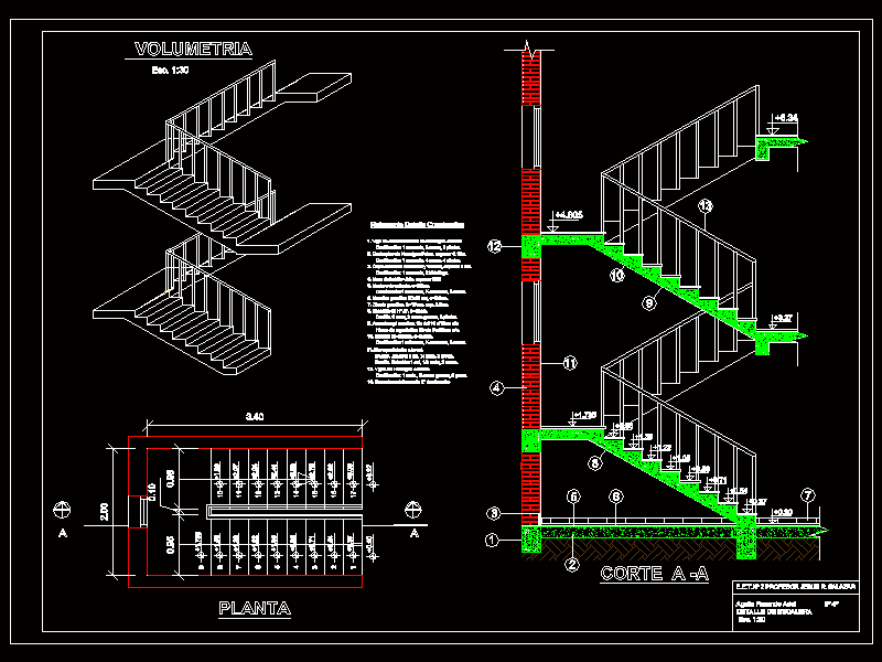 Detalle escalera