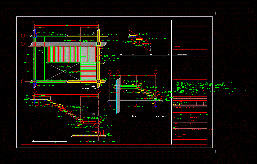 Escalera metalica