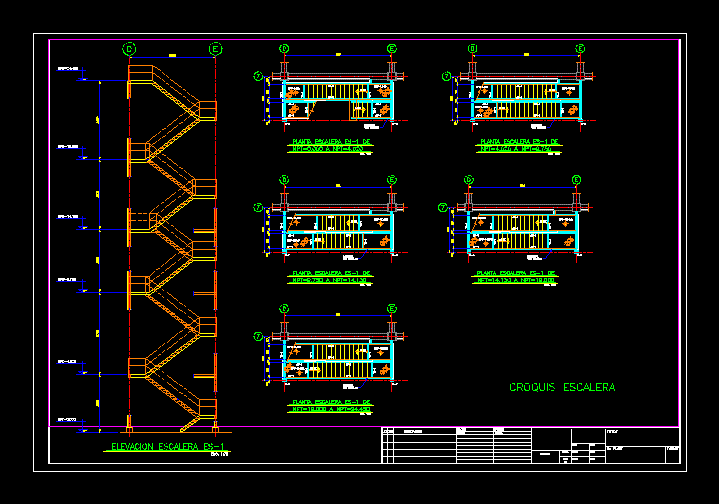 Detalle escalera