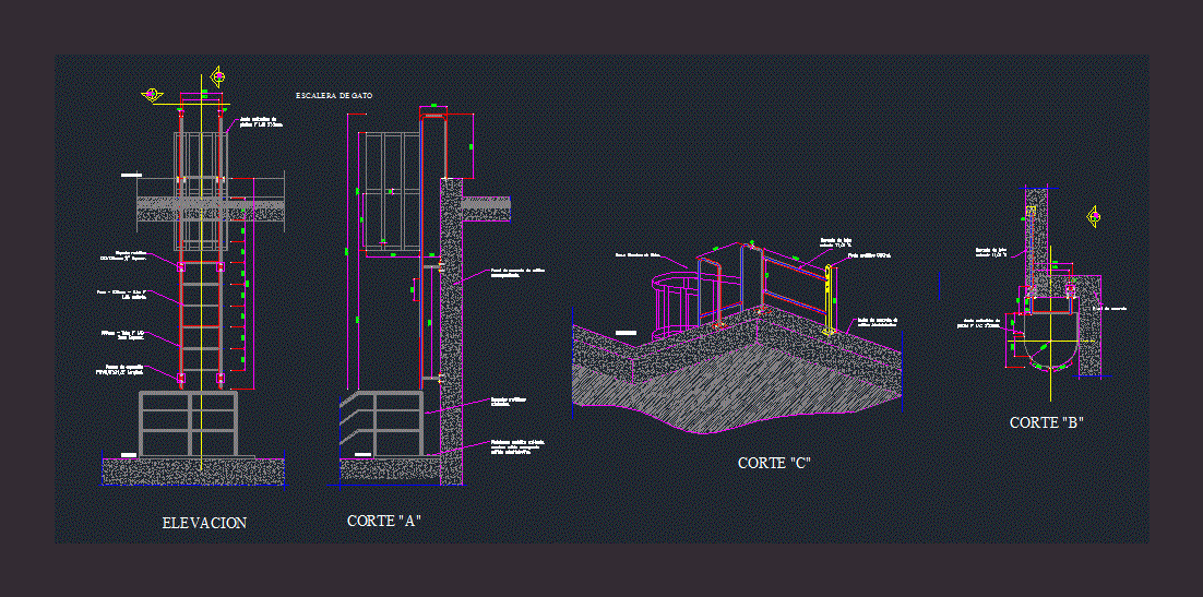 Escalera gato