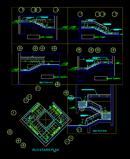 Edificio escaleras