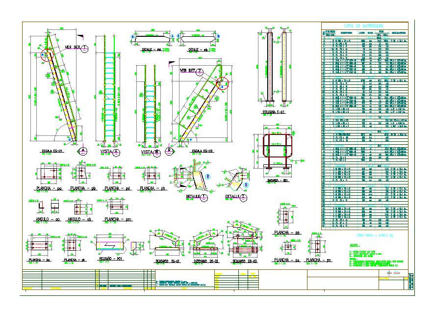 Escalera industrial