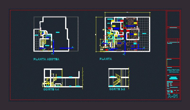 Escalera en departamento