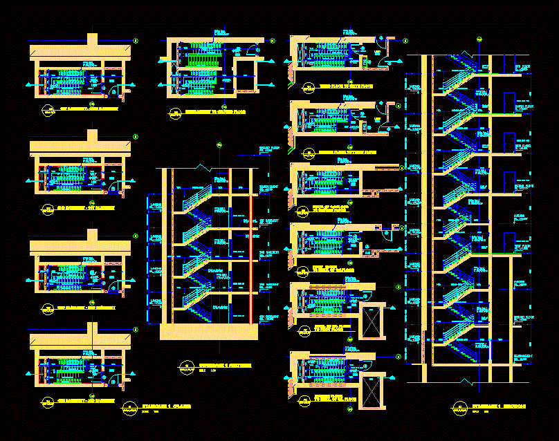 Escalera detalles