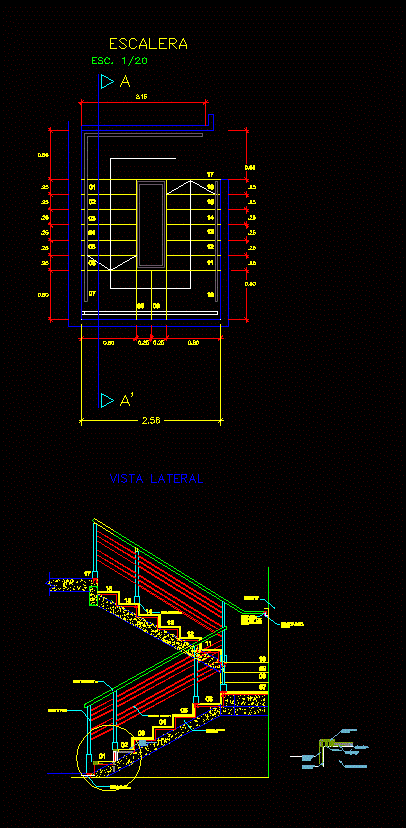 Detalle escalera