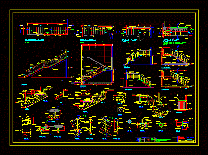 Gradas - escalera.