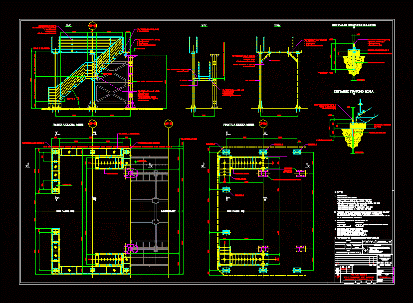 Escaleras metalicas