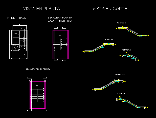 Diseno escalera .