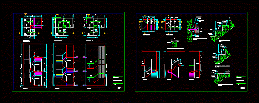 Detalles de escaleras