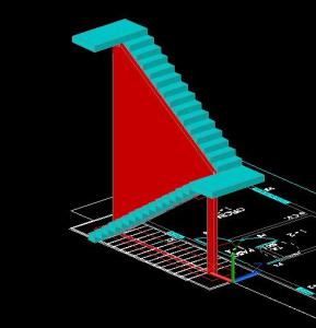 Escalera 3d