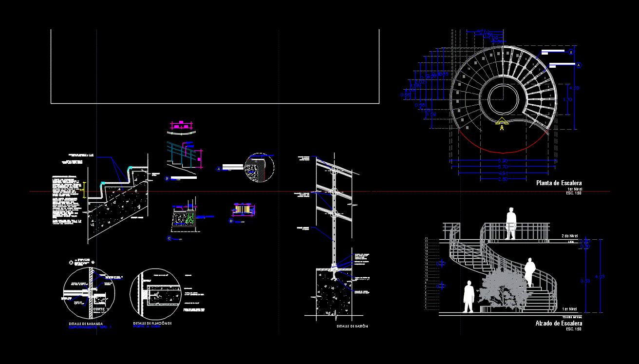 Escalera elicoidal