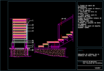 Escalera de marmol