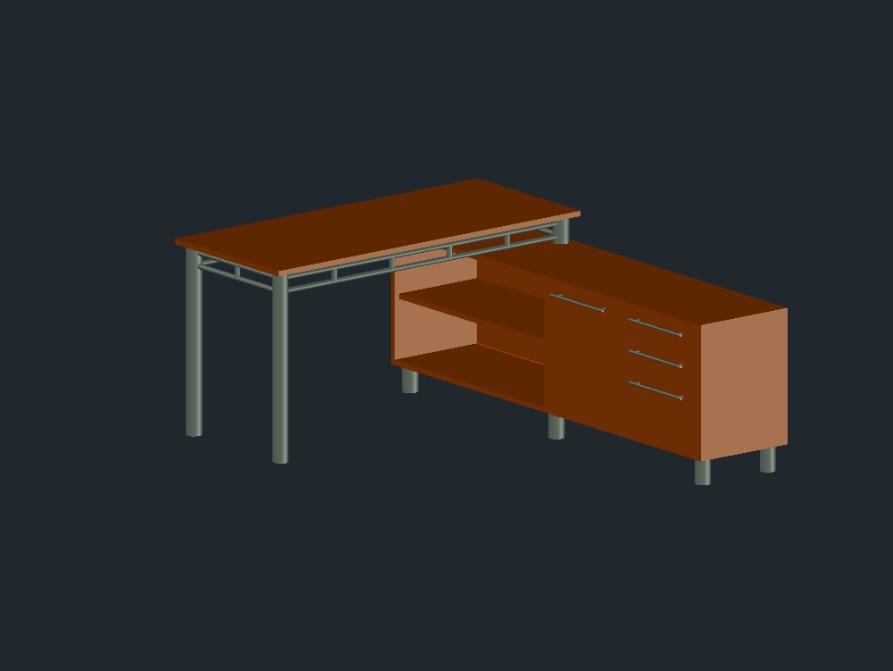 Schreibtisch – Mini-Büromöbel