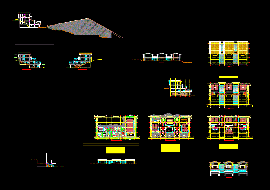 Planos de arquitectura escuela profesional