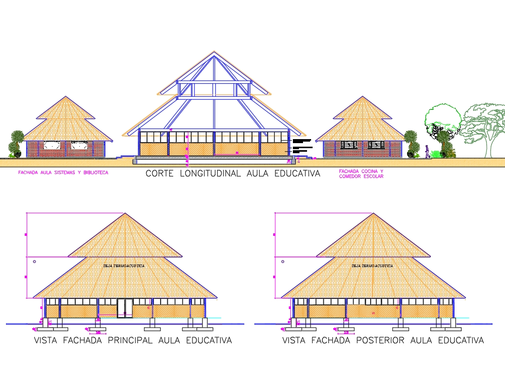 school architectural plan
