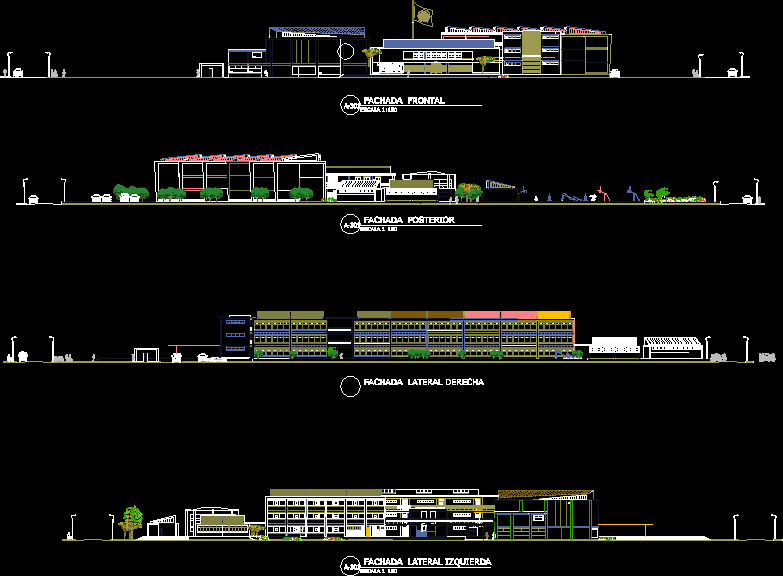 Fachadas de escuela