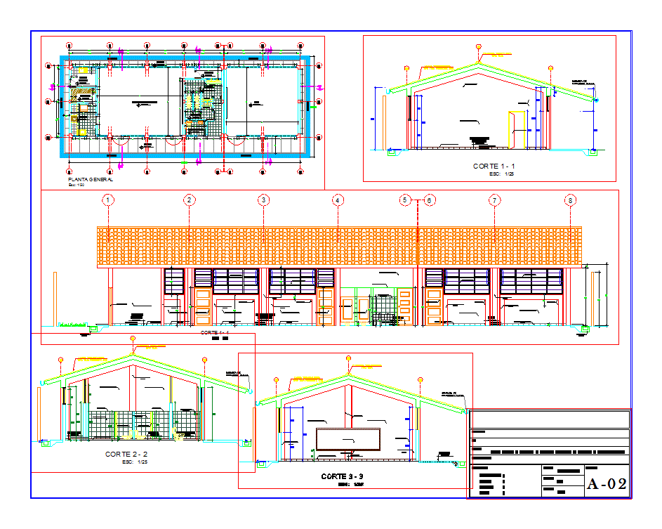 Modulo arquitectura de aulas i.e.i;