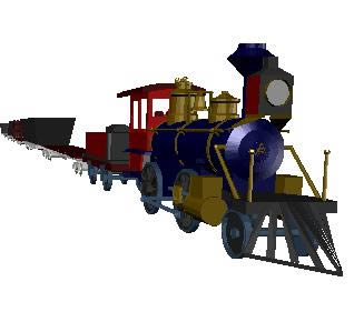 3D-Güterzug