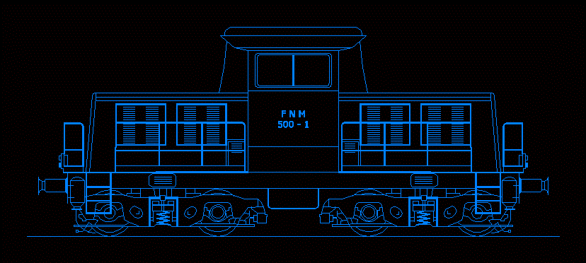 locomotive diésel de500