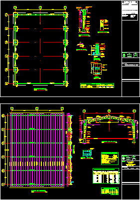 Abdeckung mit Metallstruktur