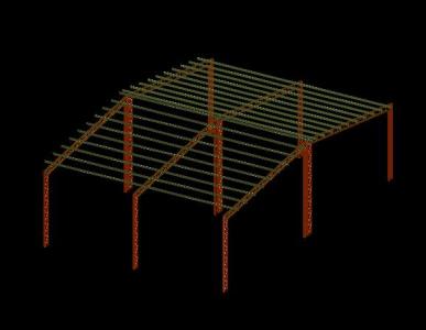 structure métallique 3d