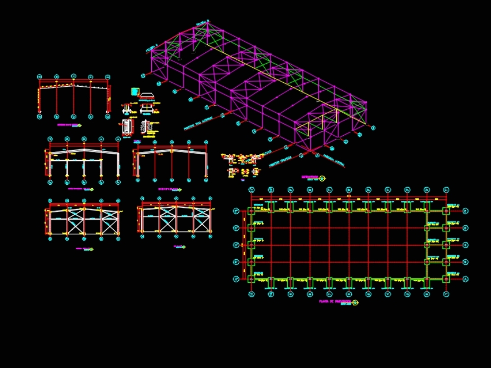 Construccion de nave metalica