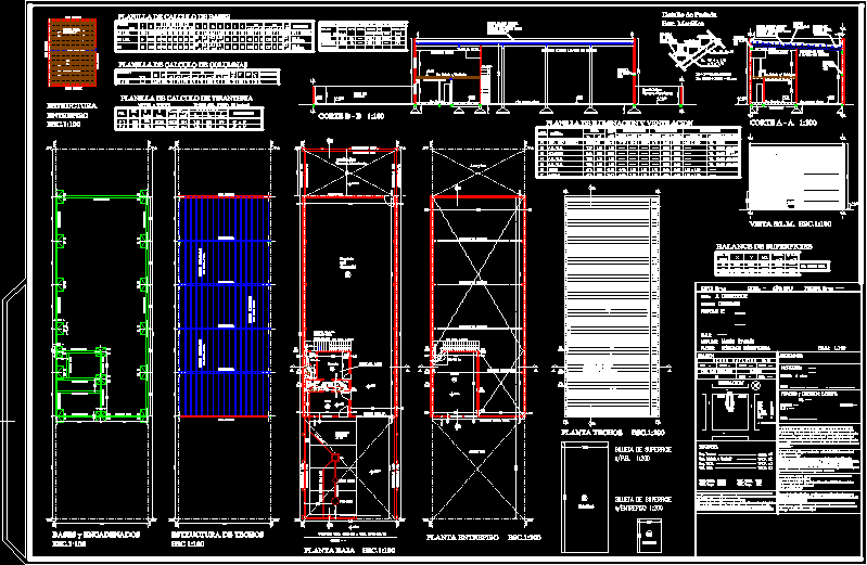 Schuppen - Gemeindeplan - Esteban Echeverria