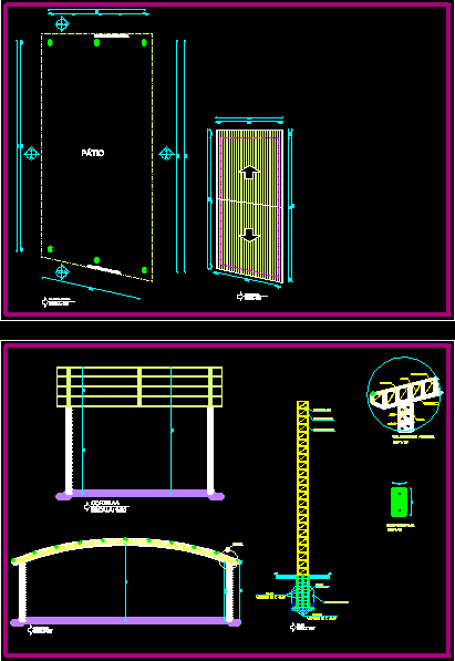 Oficina galpn de cobertura metalica