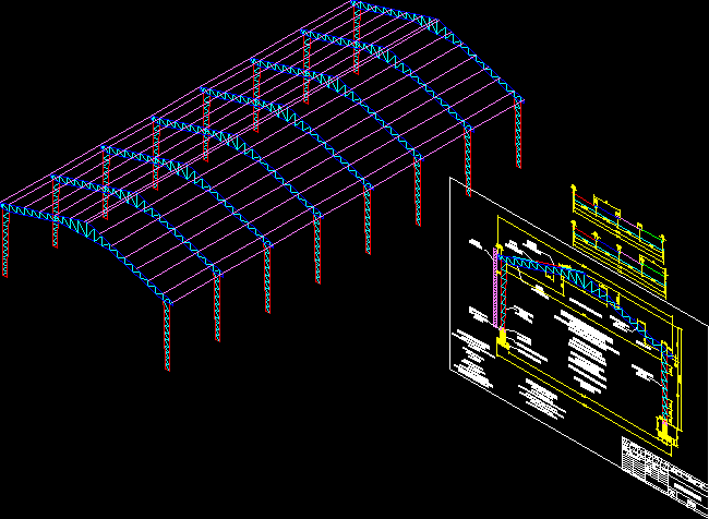 Estructura galpon