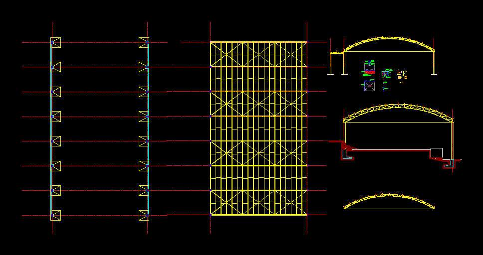 Überdachung