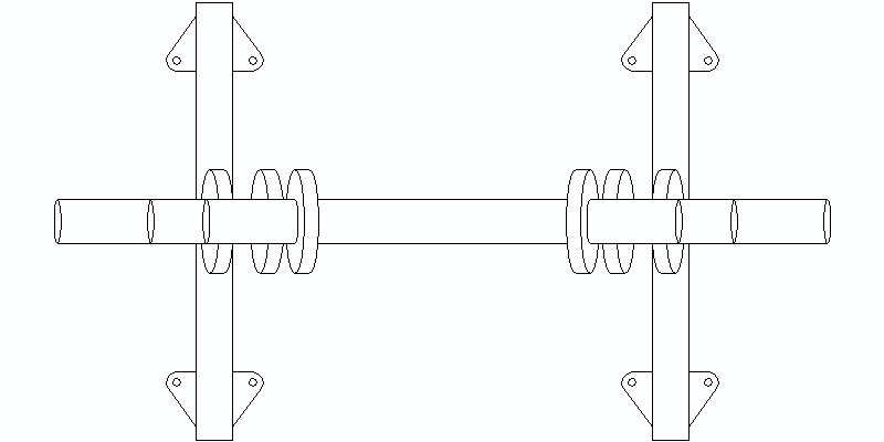Bar Support With Discs