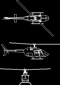 Helicoptero vistas