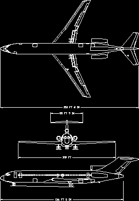727-200 Flugzeuge