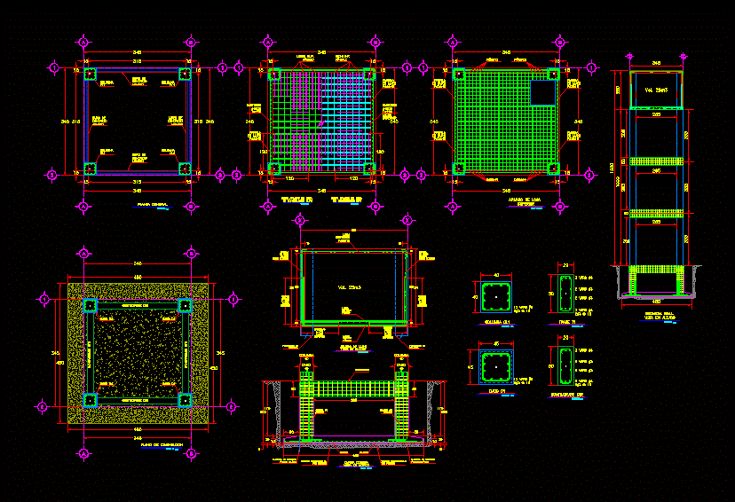 Diseno de tanque elevado de 25m3