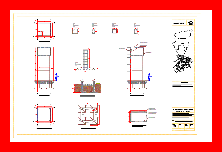 Tanque elevado para agua potable