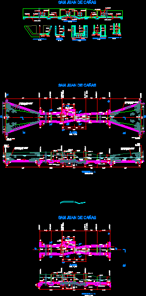 Medidor parshall dxf