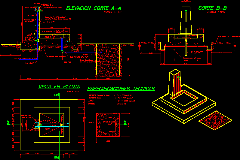 Pileta para agua potable