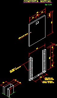 Compuerta manual