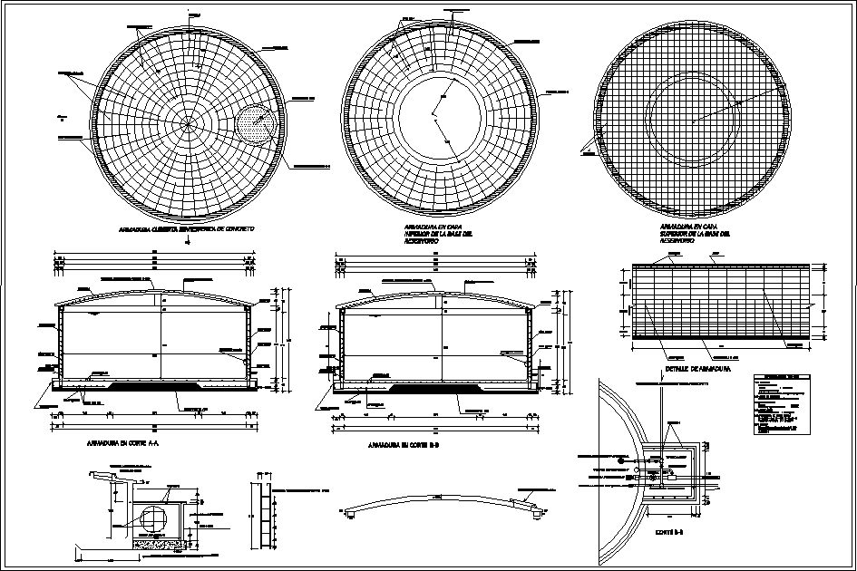 Diseno de reservorio de 60m3